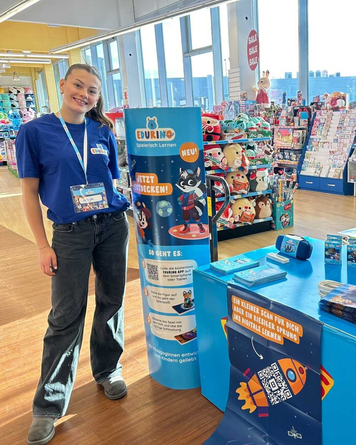 UNIKAT Promotionpersonal bei der Standbetreuung