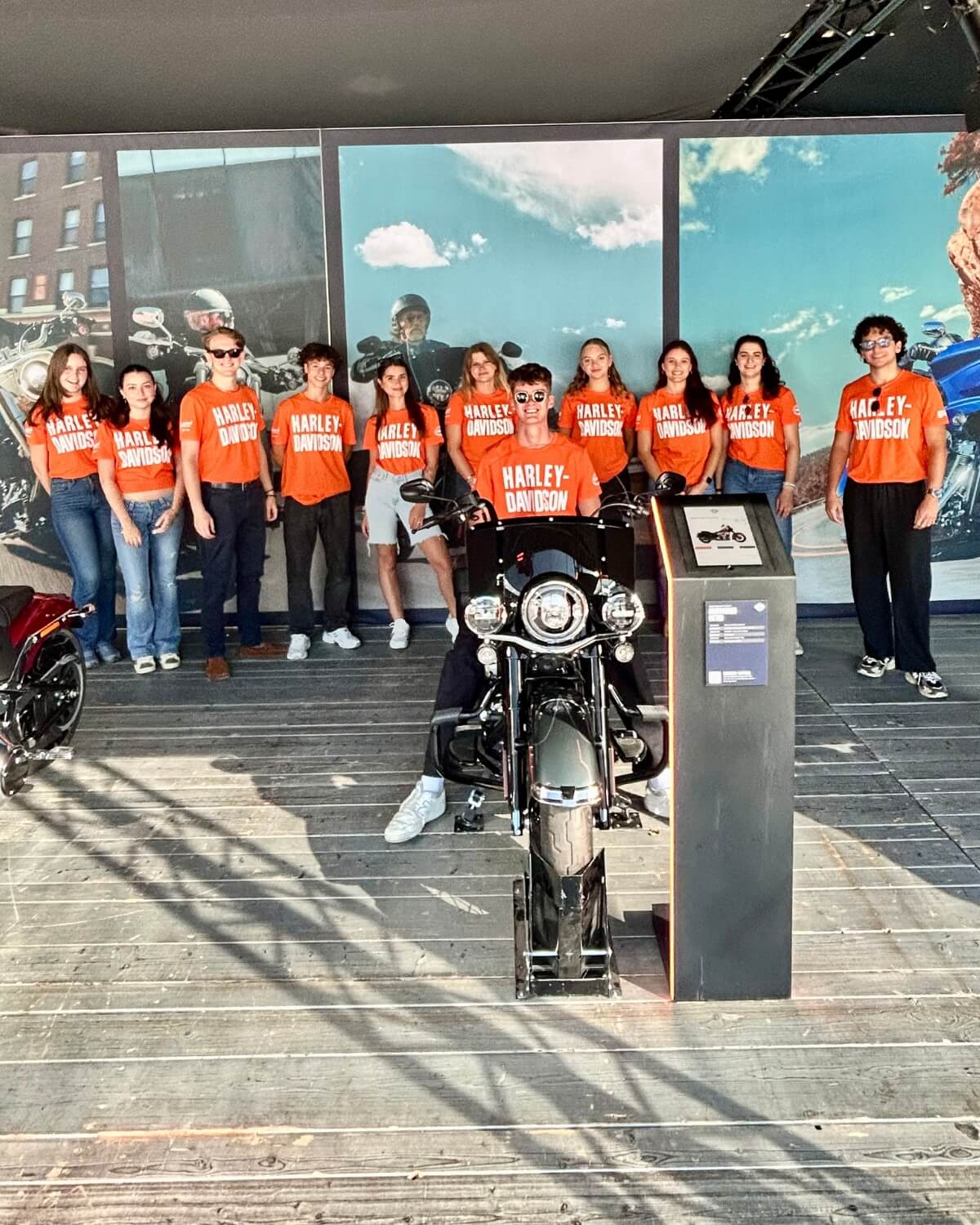 UNIKAT Promotion-Team bei Harley-Davidson